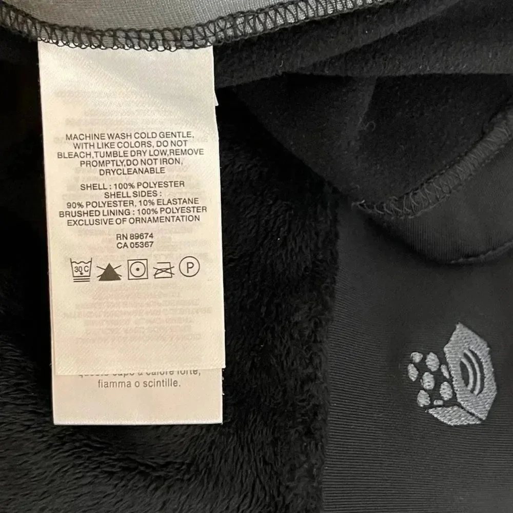 Mountain Hardwear Monkey Man Fleece Jacket Medium Super Soft Pockets Full Zip - Picture 8 of 9